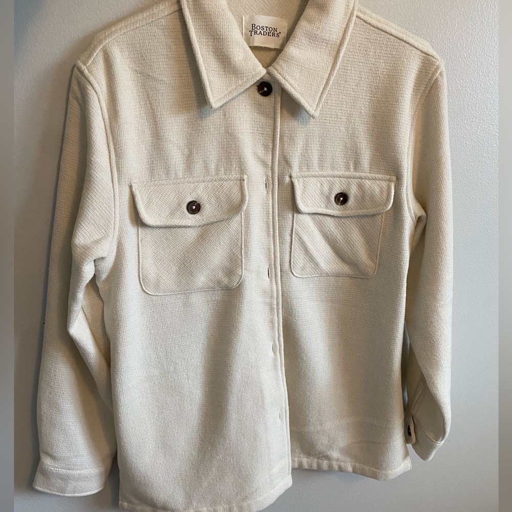 White Shacket/Jacket, never worn
